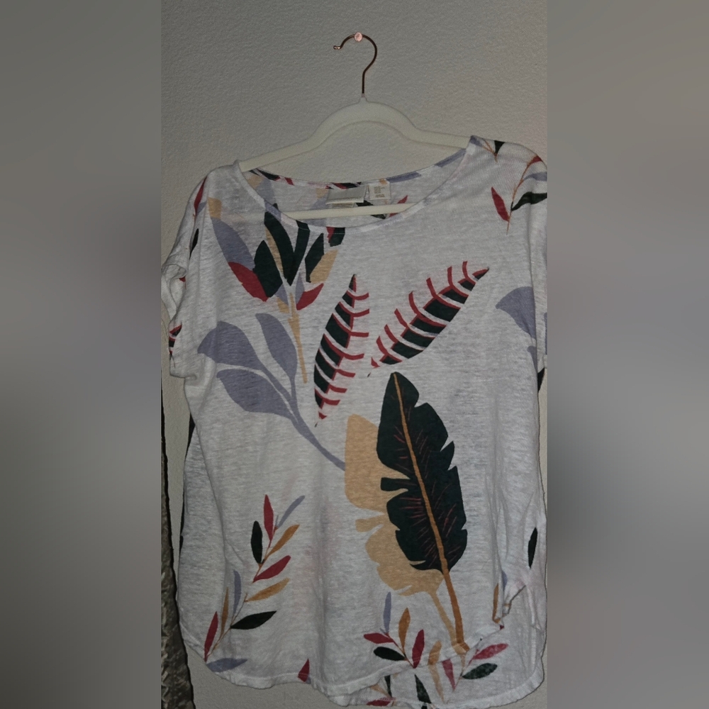 Floral Print Women's Top